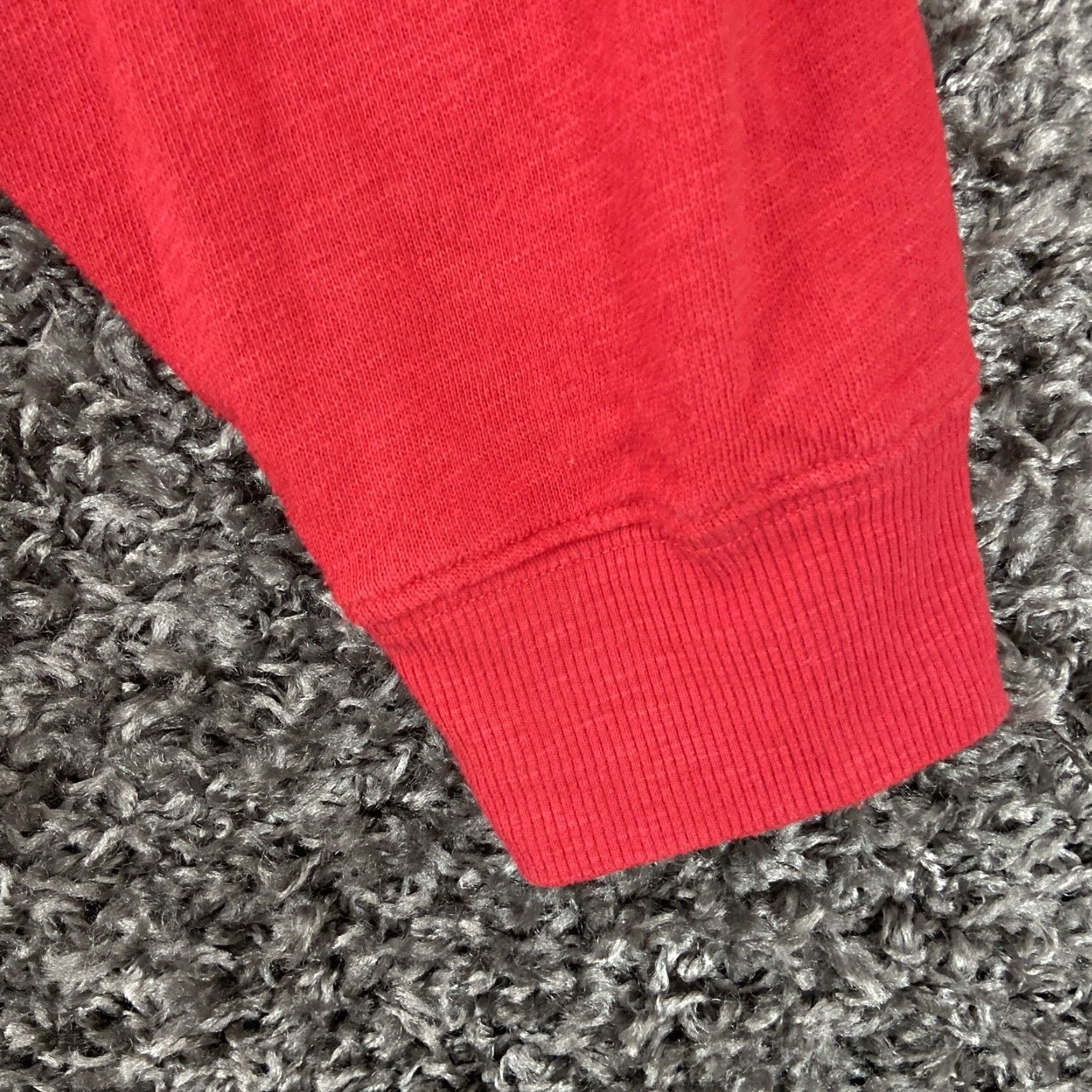 Victoria's Secret Victoria's Secret Long Sleeve Jersey Crewneck Red Pink White Adult Large Women's Size L / US 10 / IT 46 - 3 Thumbnail