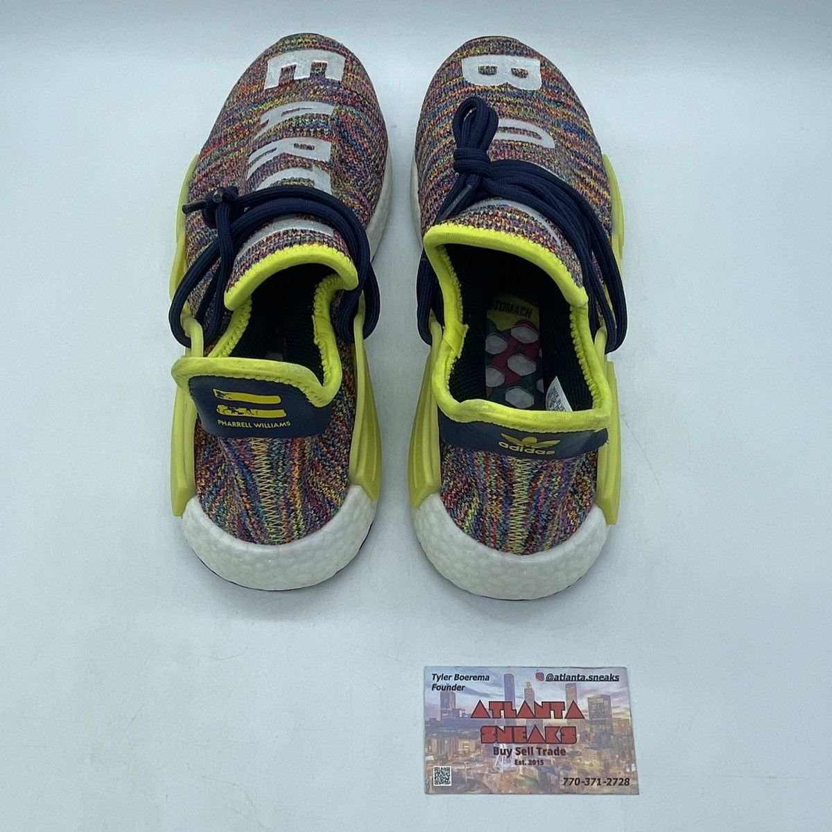 Adidas Pharrell x NMD trail human race Size US 9.5 / EU 42-43 - 6 Thumbnail