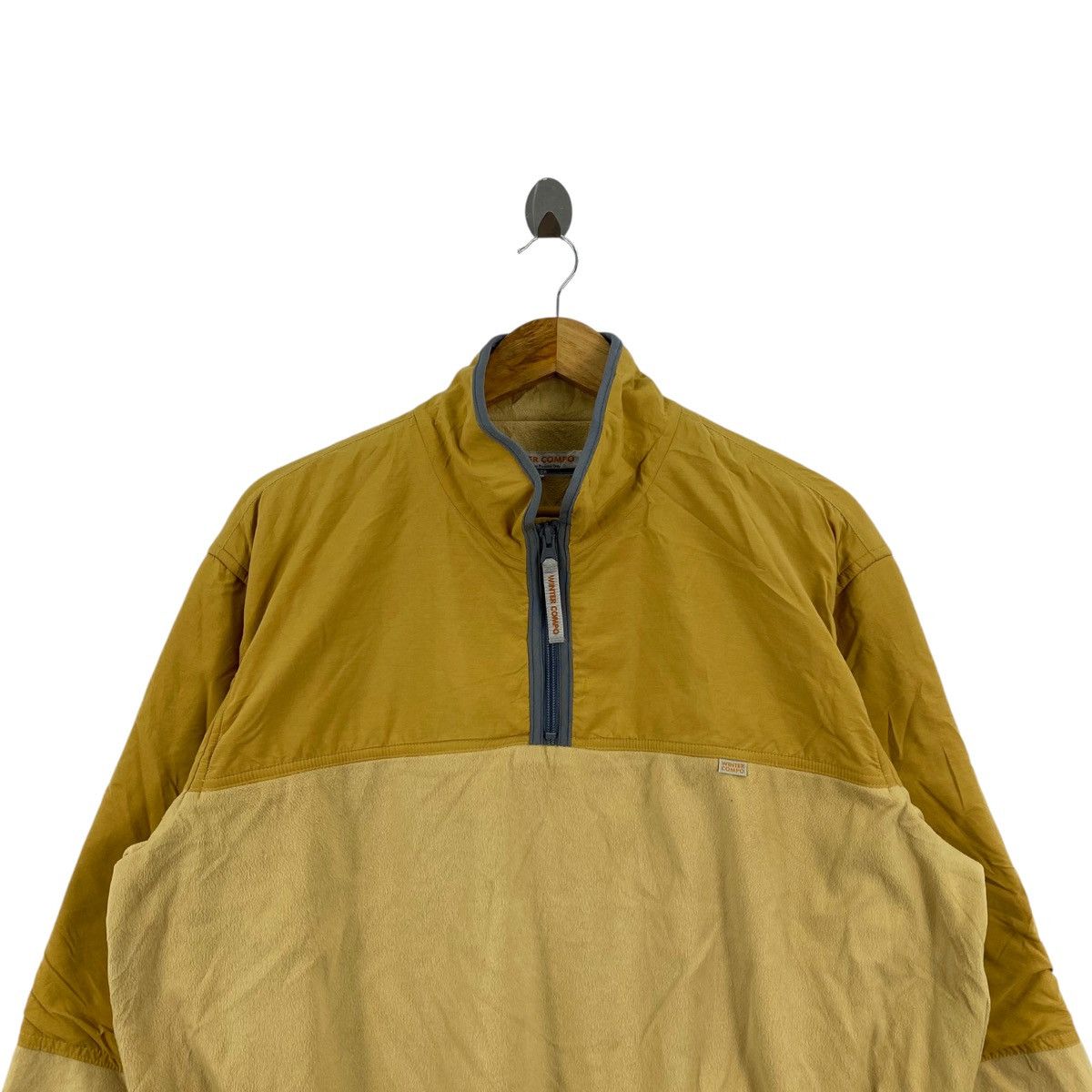 Vintage Vintage WINTER COMPO Half Zipper Yellow Fleece Golfing Size US L / EU 52-54 / 3 - 2 Thumbnail