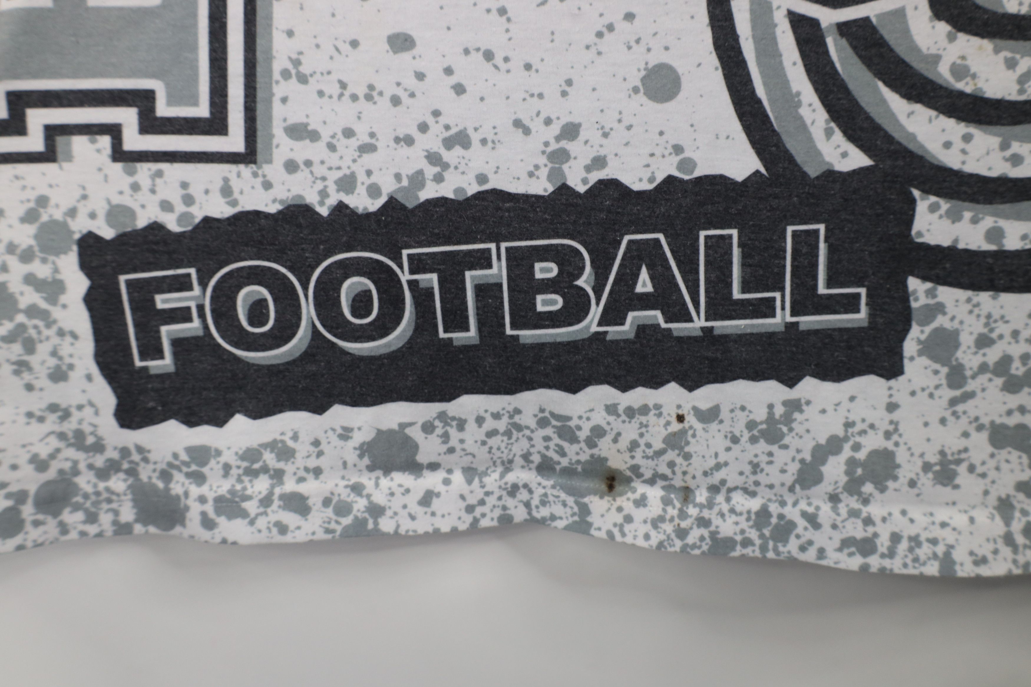 Mitchell & Ness × Vintage Vintage Mitchell & Ness Los Angeles Raiders Football T-Shirt Size US XXL / EU 58 / 5 - 6 Thumbnail