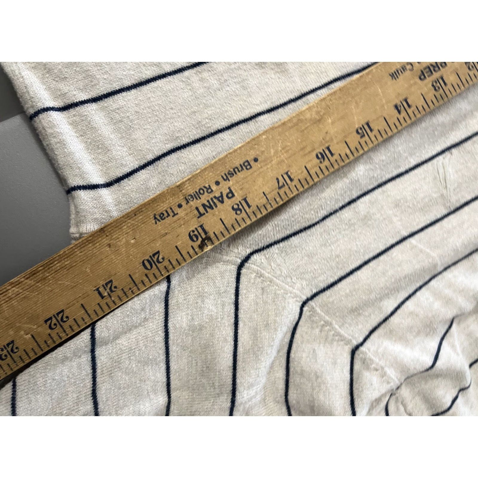 Nautica VINTAGE Nautica XL Long Sleeve Striped V-Neck T-Shirt Gray Men's Luxury Performance Classic Size US XL / EU 56 / 4 - 5 Thumbnail