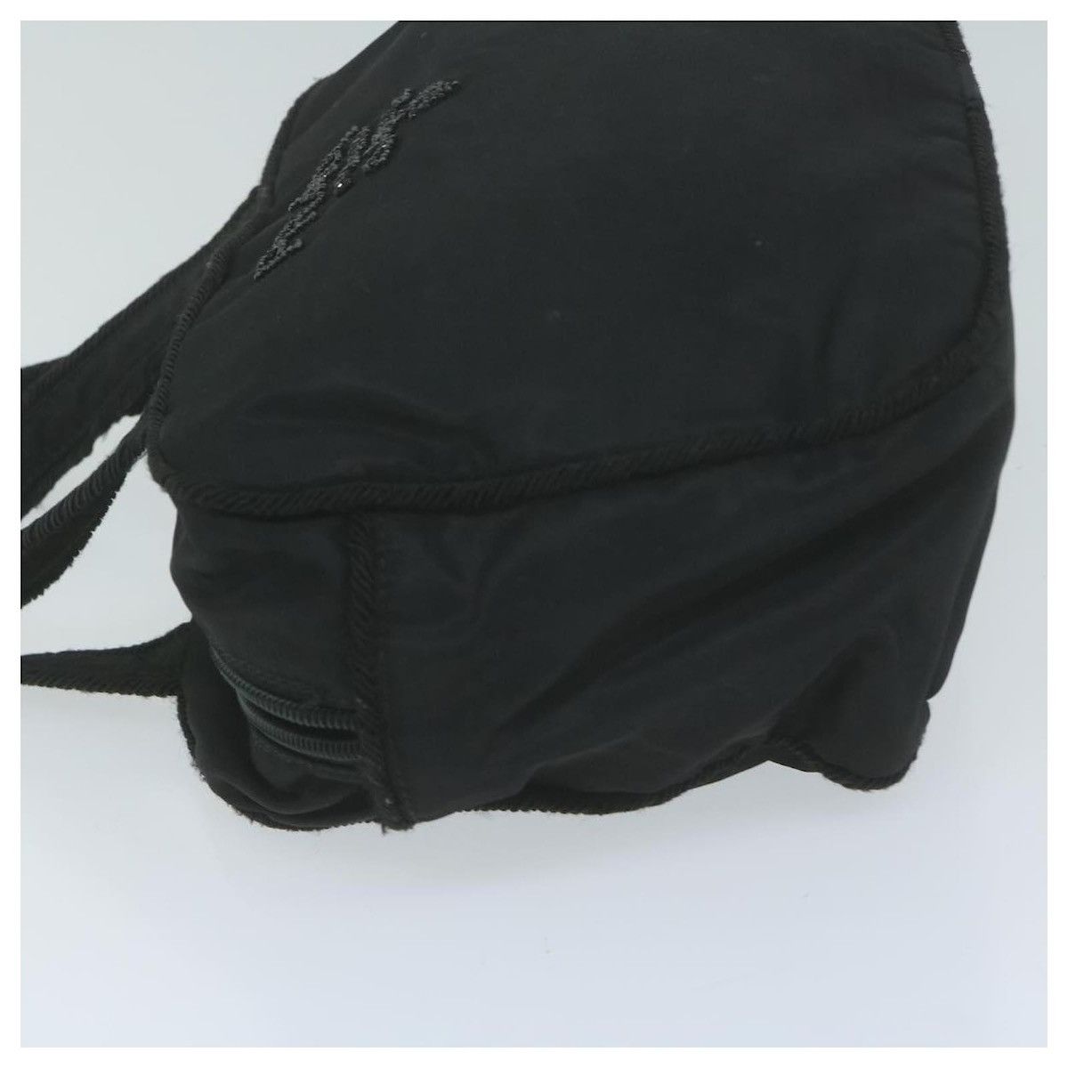 Prada Authentic PRADA Hand Bag Nylon Black Size ONE SIZE - 5 Thumbnail