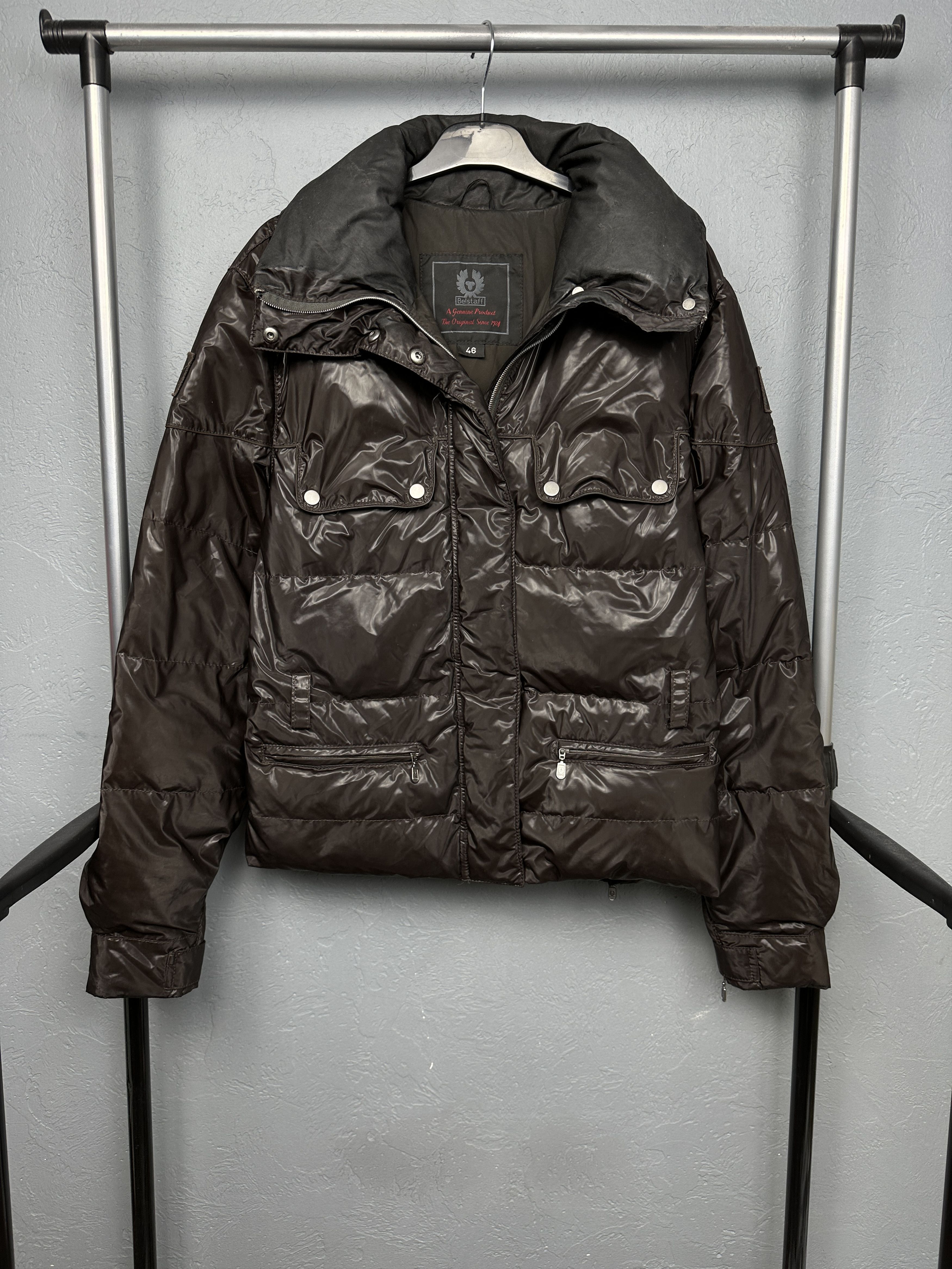Belstaff Belstaff Womens Goose Down Quilted Puffer Jacket Size L / US 10 / IT 46 - 1 Thumbnail