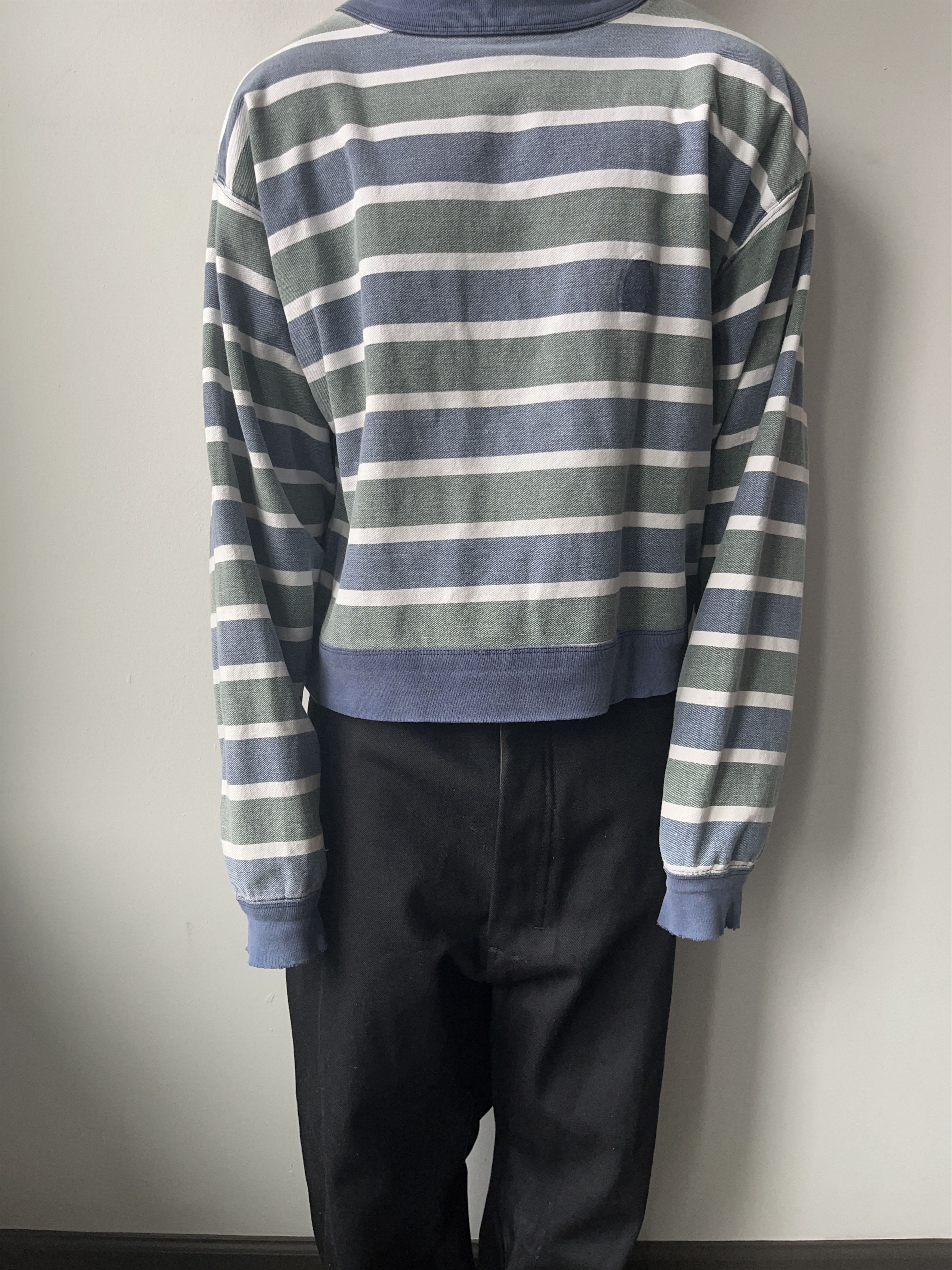 Vintage 90's Vintage Thrashed and Cropped Sweater Size US M / EU 48-50 / 2 - 10 Thumbnail