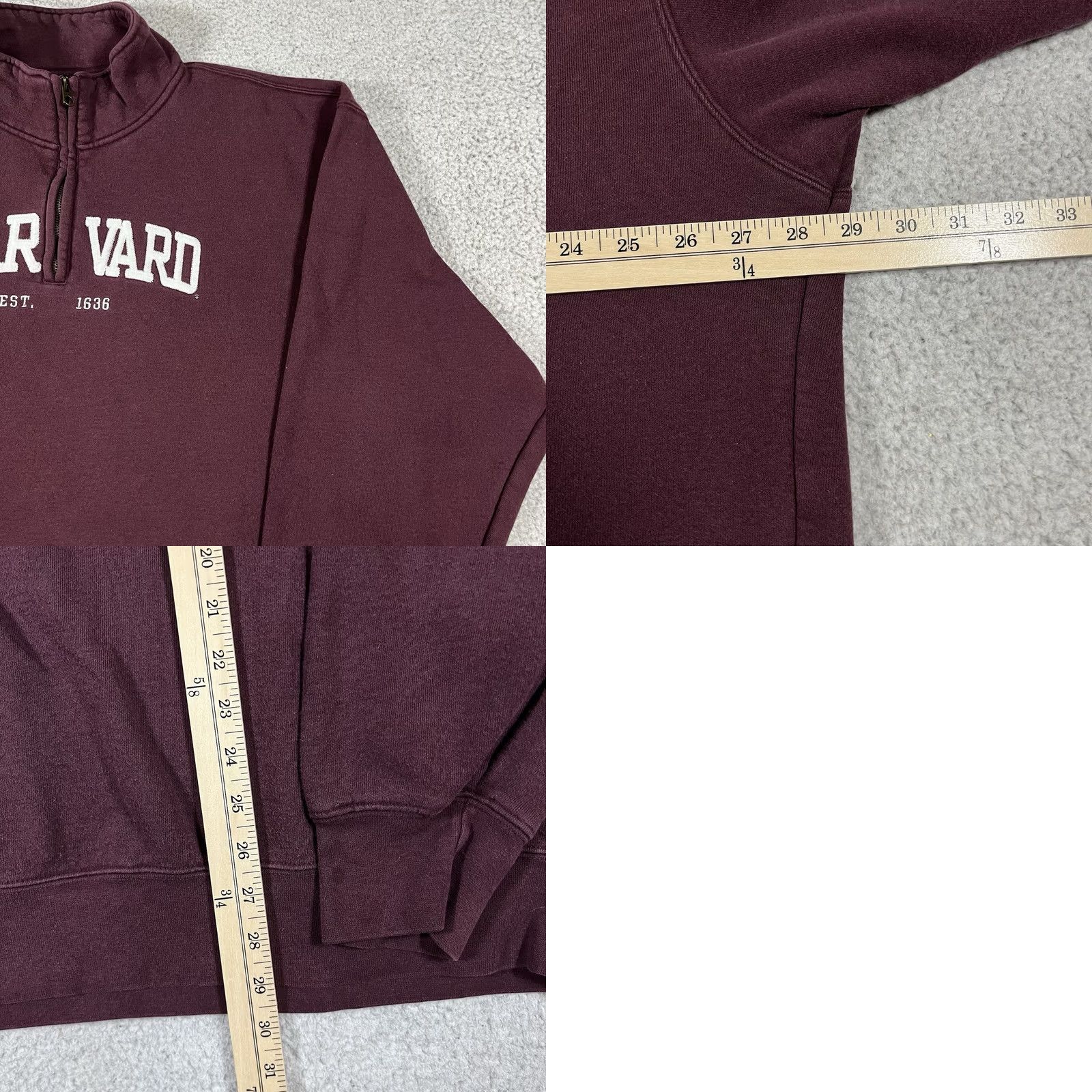 Jansport VINTAGE Harvard 1/4 Zip Pullover Mens 2XL Sweatshirt Embroidered JanSport 90s Size US XXL / EU 58 / 5 - 9 Thumbnail
