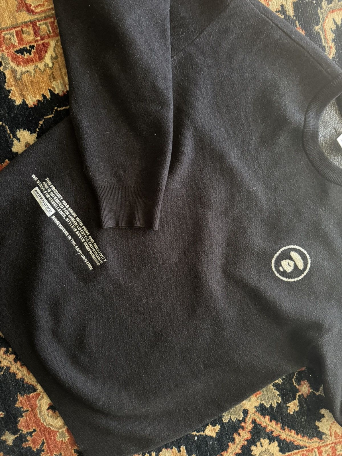 Aape Aape Sweatshirt Crewneck By Bathing Ape Men Double Sided Size US M / EU 48-50 / 2 - 8 Thumbnail