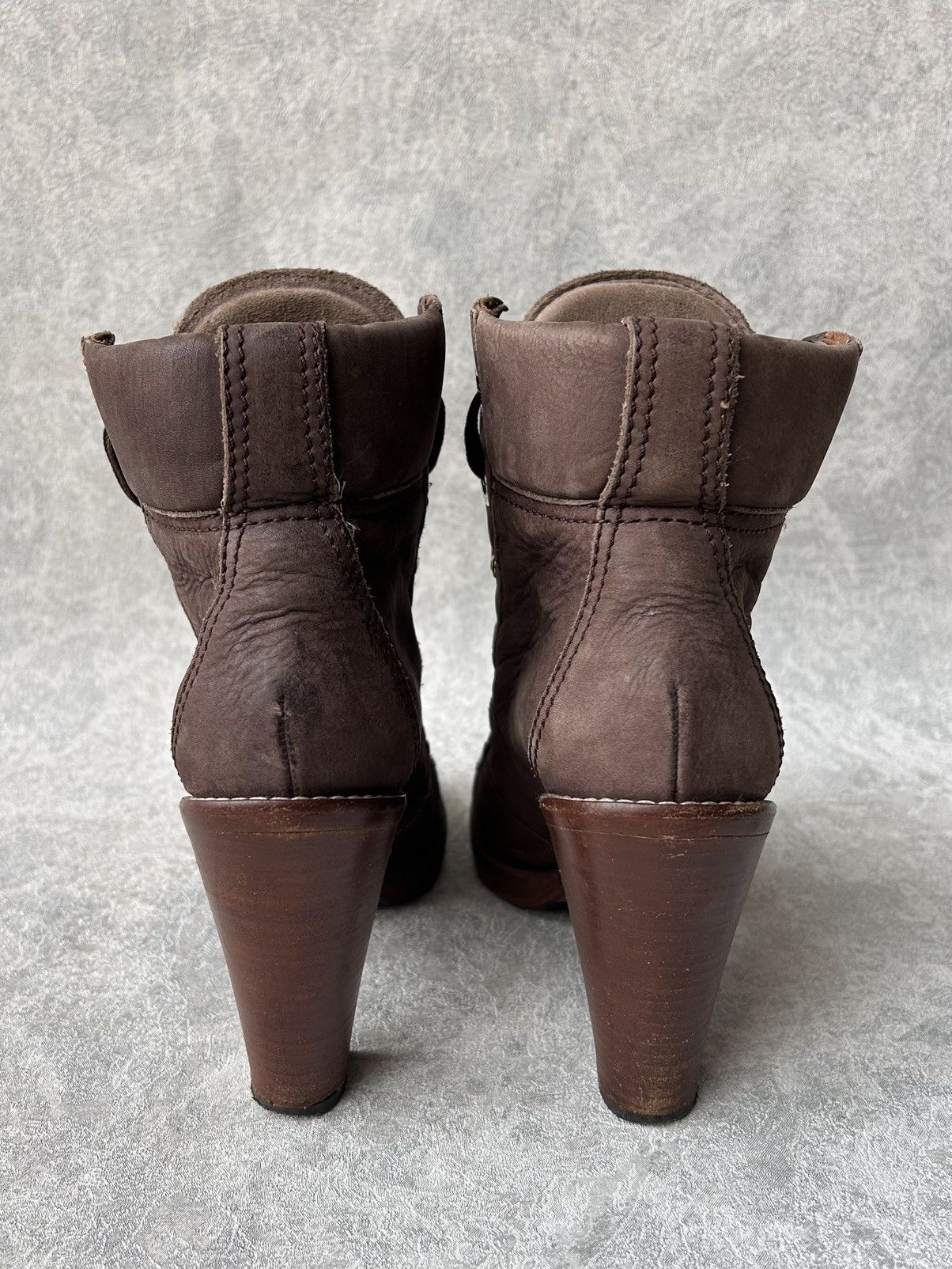 Dolce & Gabbana Y2K Dolce Gabbana Leather Western Ankle Boots Size US 8 / IT 38 - 10 Thumbnail