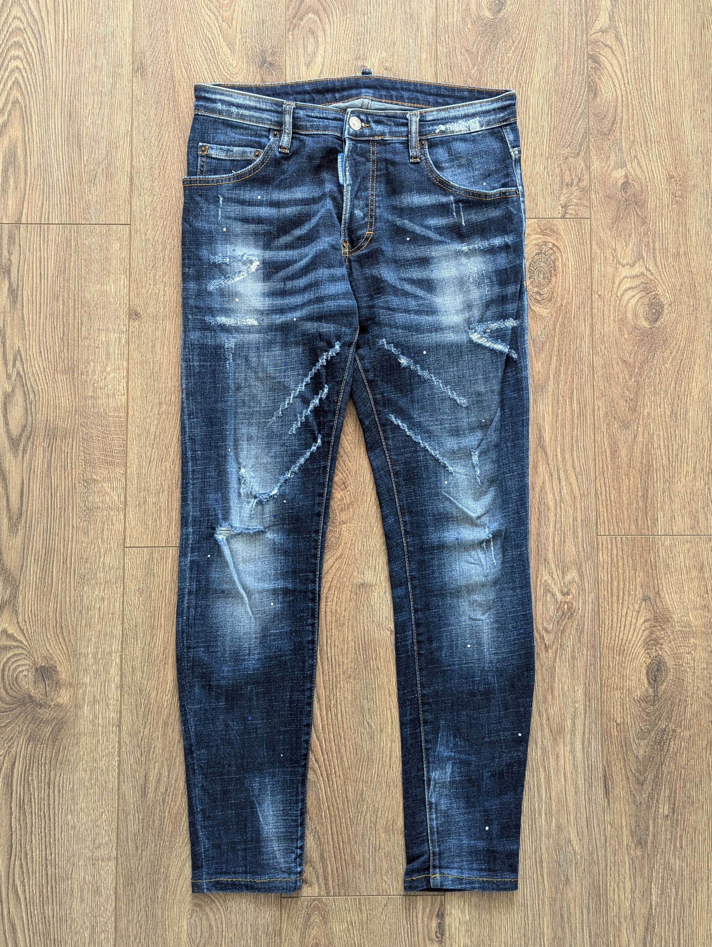 Dsquared2 Dsquared2 Tidy Biker Jean Made In Italy Luxury Brand Size US 28 / EU 44 - 1 Thumbnail