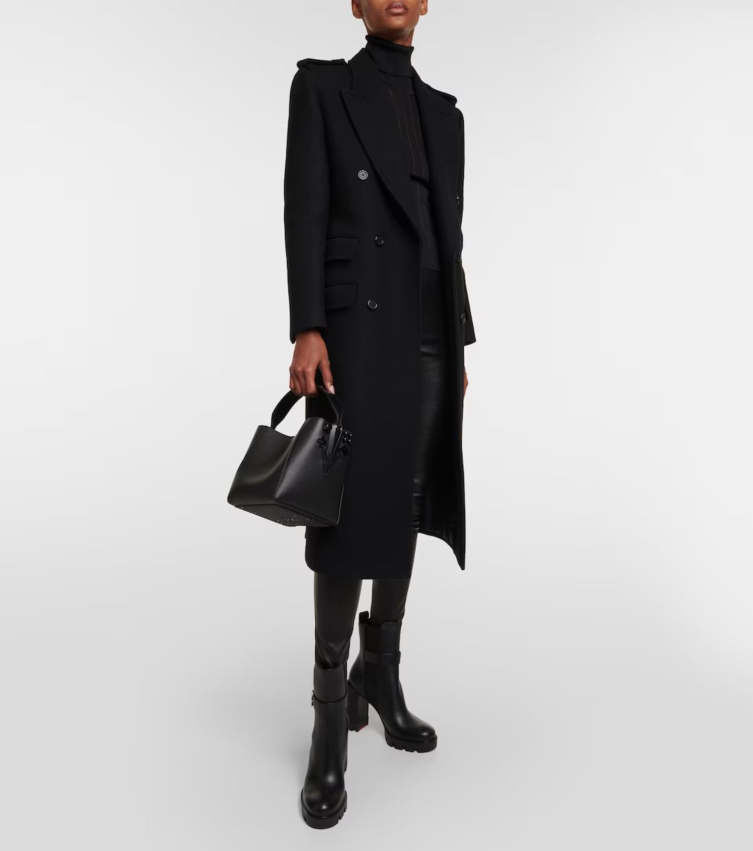 Christian Louboutin o1s1wg111124 Size: OS/Cabachic Mini Bag in Black Size ONE SIZE - 5 Thumbnail