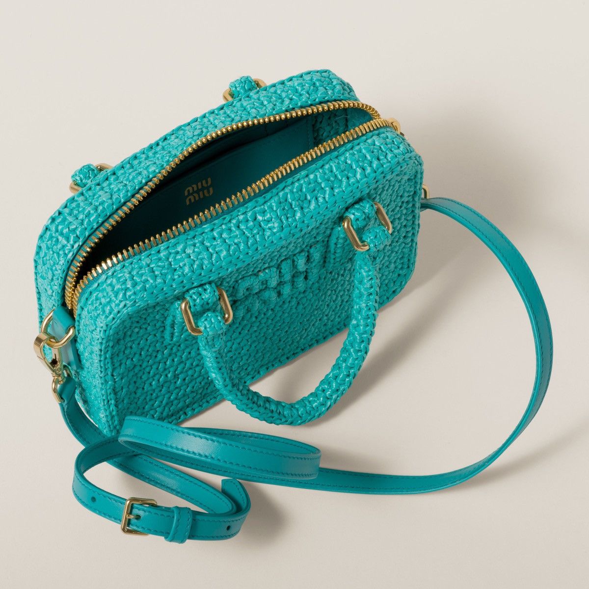 Miu Miu Miu Miu Arcadie Crochet top-handle bag Size ONE SIZE - 4 Thumbnail