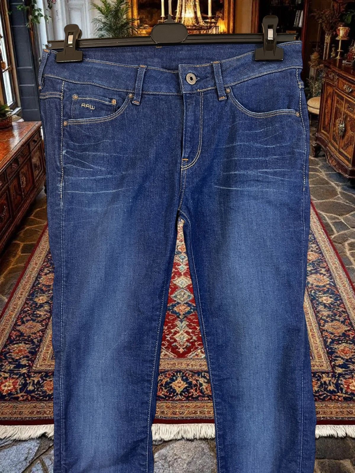 G-Star G-Star Raw 3301 Contour High Skinny Jeans size W28 L32 Size 28" / US 6 / IT 42 - 2 Thumbnail