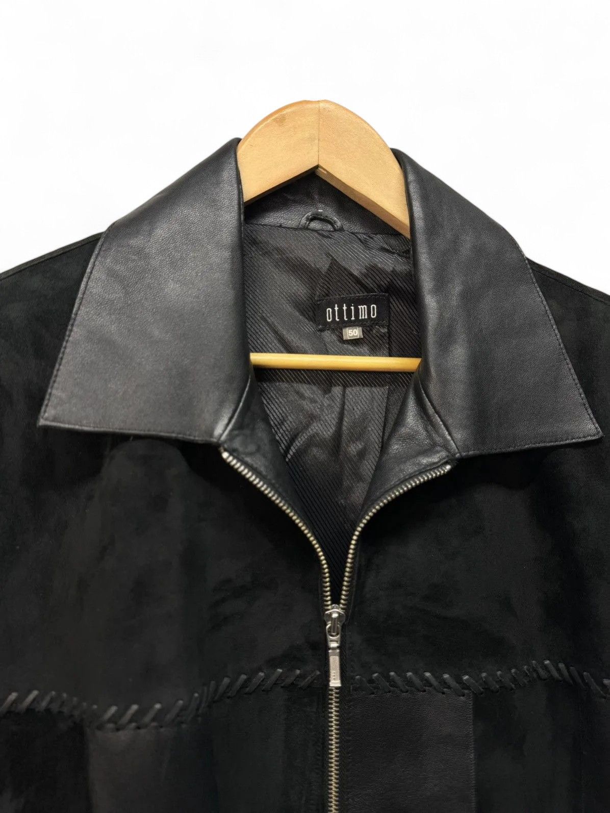 14th Addiction Y2K Vintage Leather Jacket Ifsixwasnine Crazy Style Size US L / EU 52-54 / 3 - 11 Thumbnail