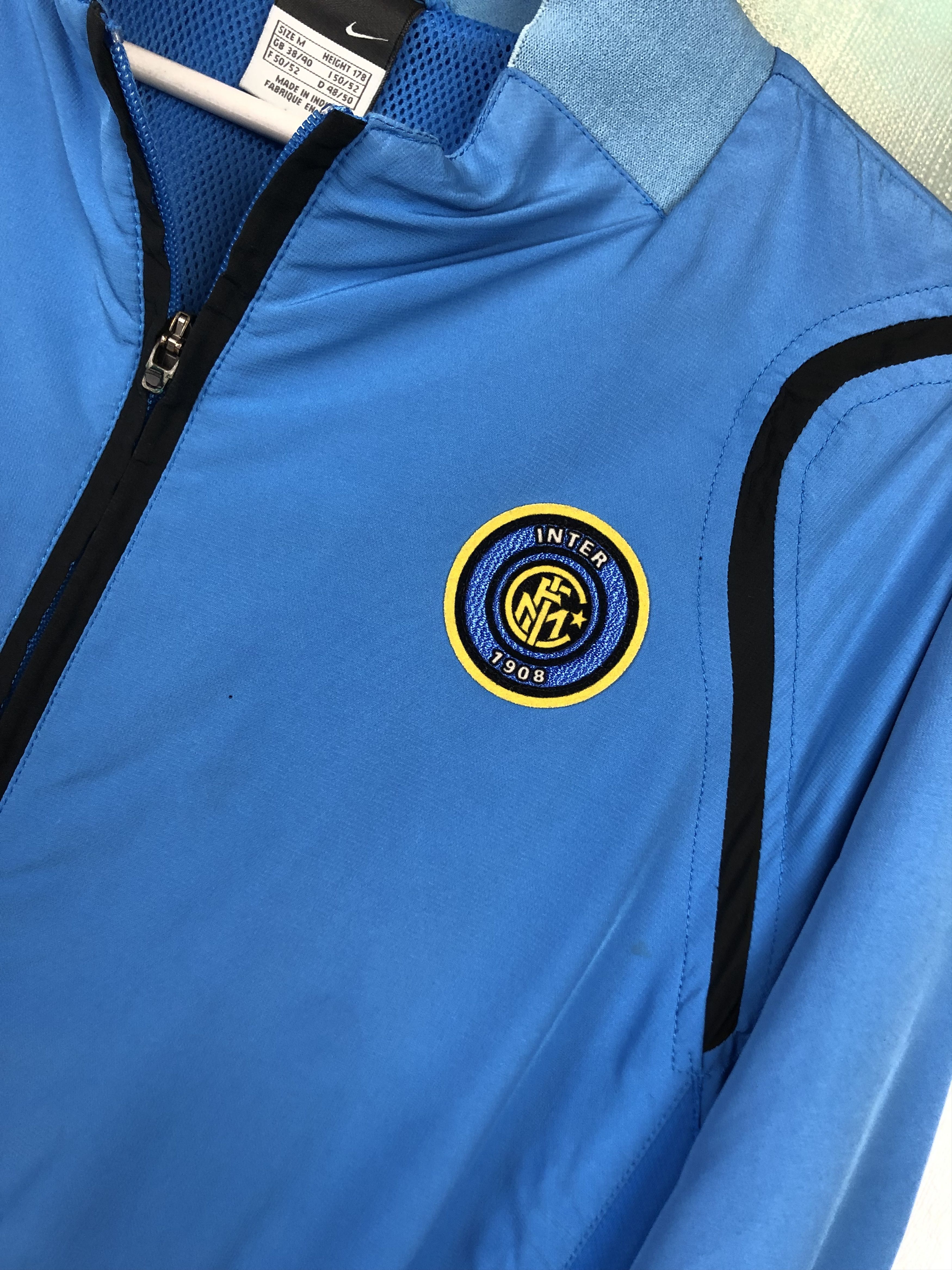Nike Vintage Internazionale Inter Football Jacket Track Top Size US M / EU 48-50 / 2 - 5 Thumbnail