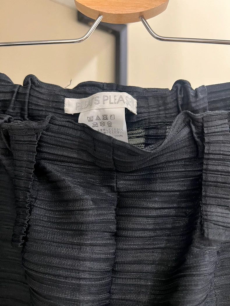 Issey Miyake issey miyake Black pleated pants Size 42" / US 20 - 1 Thumbnail