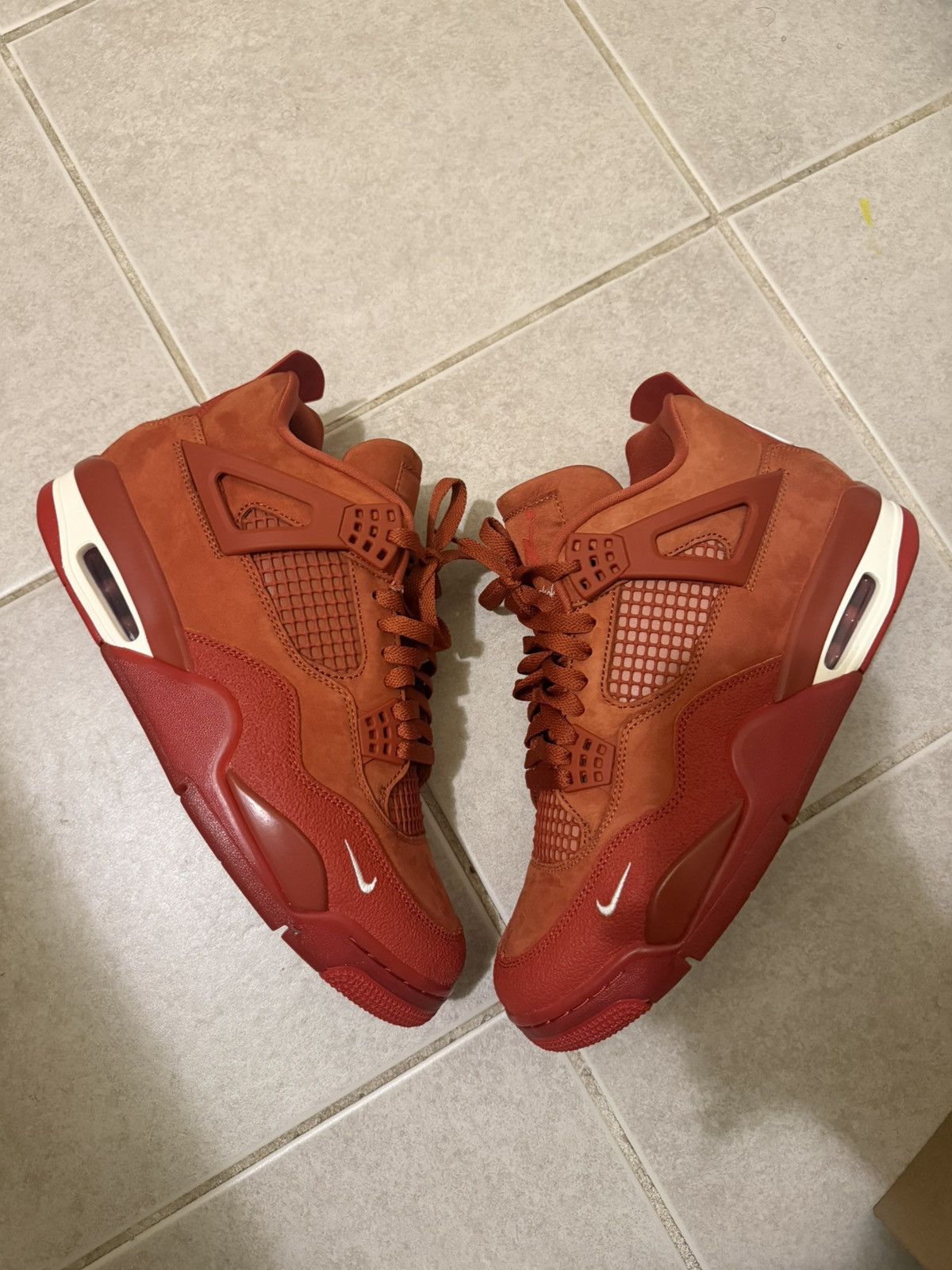 Jordan Brand Air Jordan 4 Retro X Nigel Sylvester “Brick by Brick” Size US 10 / EU 43 - 3 Thumbnail
