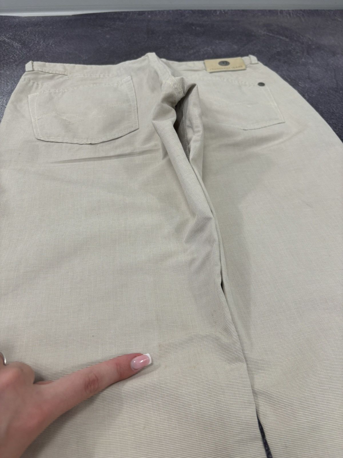 Trussardi × Vintage Vintage Trussardi Men’s Slim Straight Fit Luxury Pants Jeans Size US 33 - 6 Thumbnail