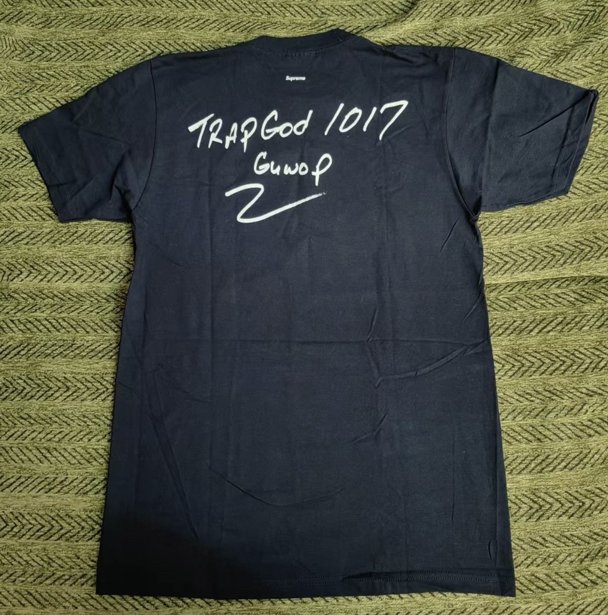 Supreme Supreme Gucci mane photo tee navy medium Size US M / EU 48-50 / 2 - 2 Thumbnail