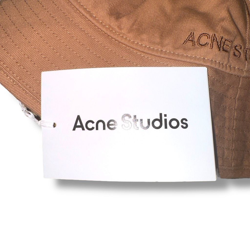 Acne Studios NWT Acne Studios Twill Bucket Hat in Tan Sz S/M Size ONE SIZE - 2 Thumbnail