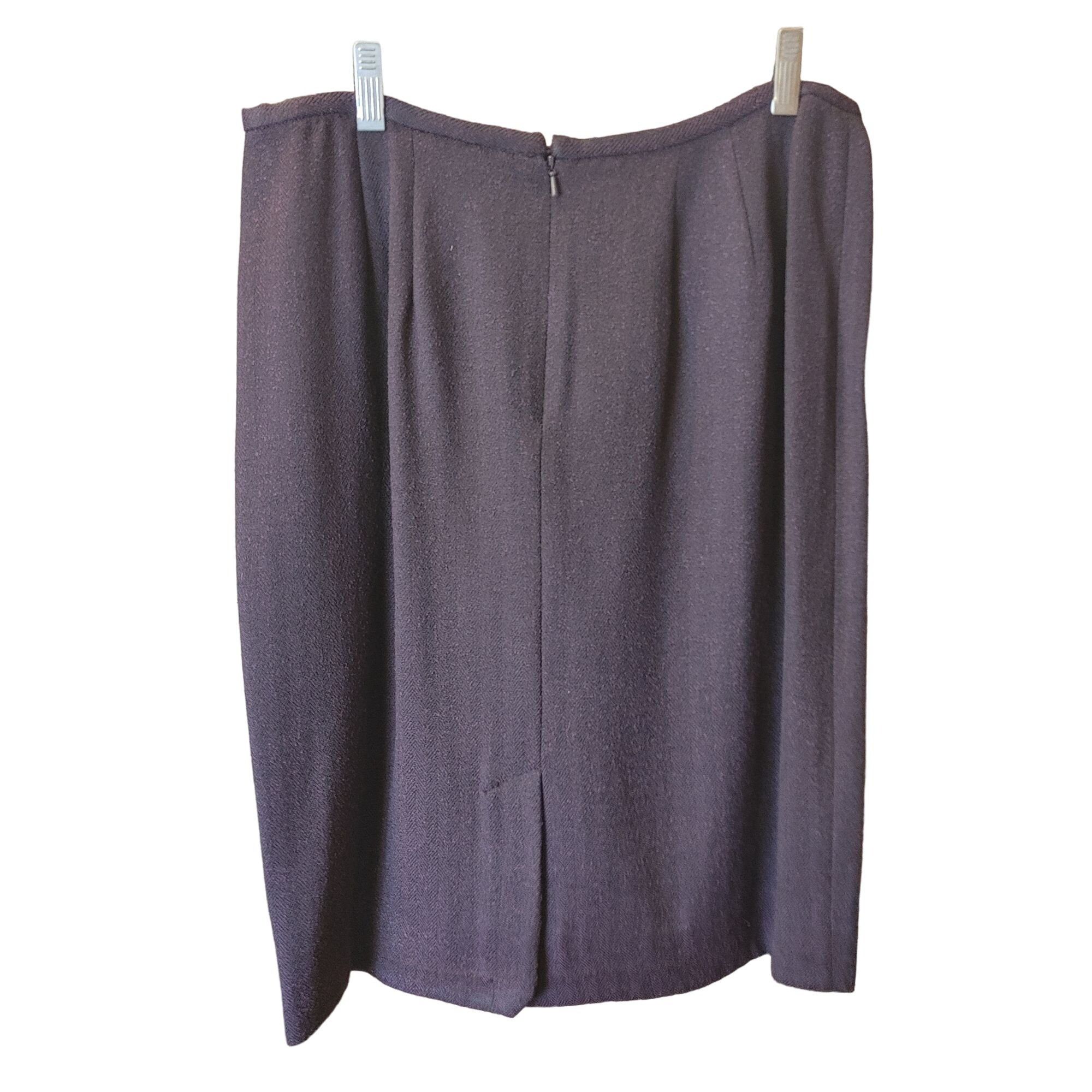 Other AMANDA SMITH PETITE Womens 14 Petite Purple Black Two Piece Size XL / US 12-14 / IT 48-50 - 3 Thumbnail