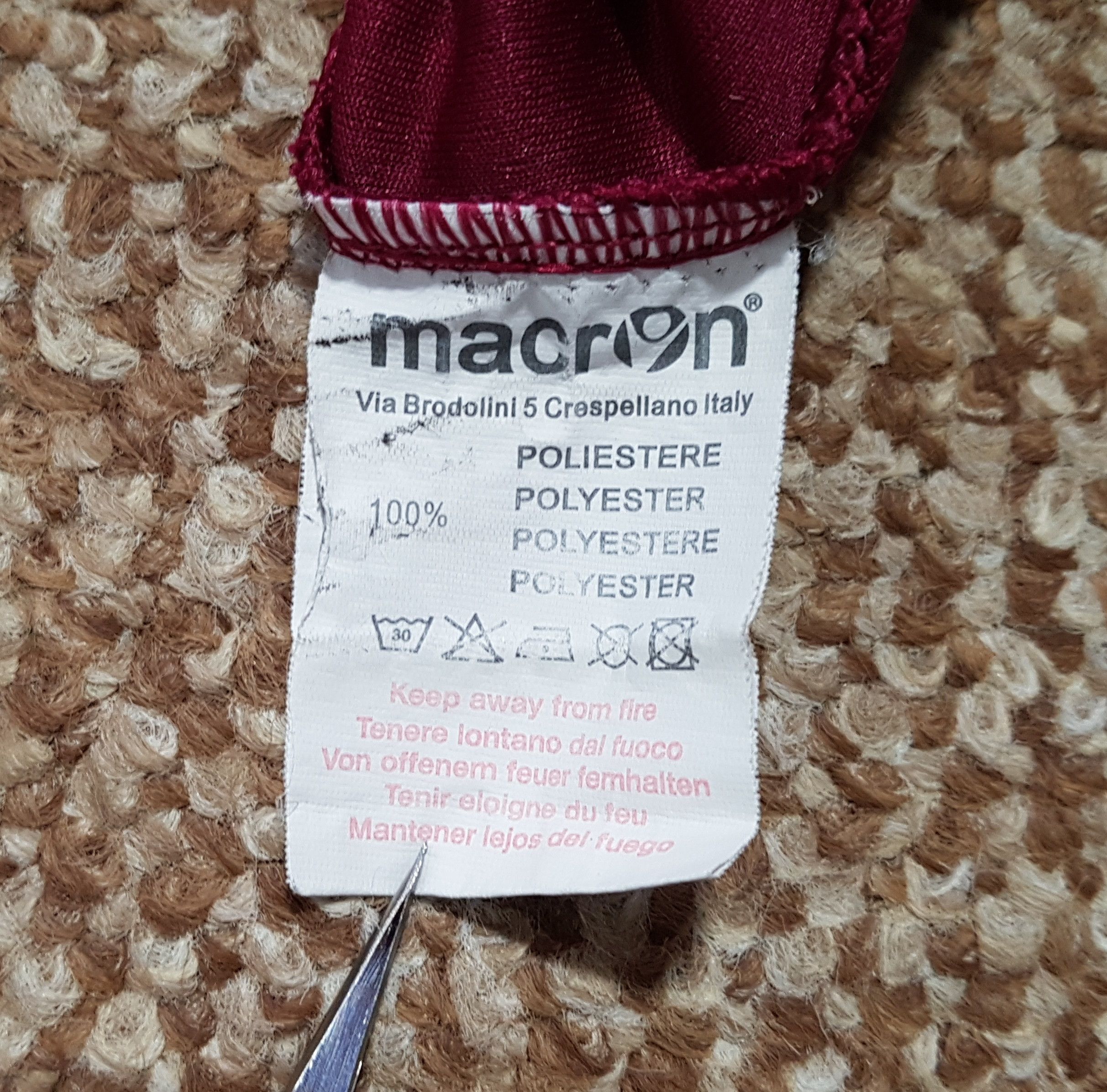 Macron Macron West Ham United 2012/13 Home Soccer Jersey Shirt sz L Size US L / EU 52-54 / 3 - 16 Thumbnail