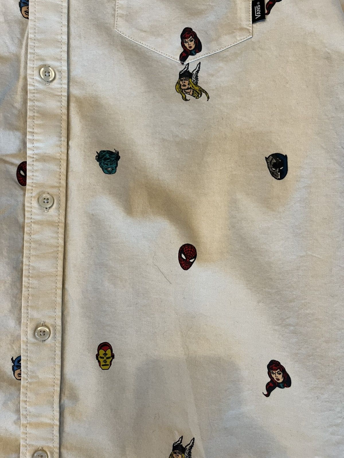 Vans Vans x Marvel collab short-sleeved shirt (NWOT) Size US XL / EU 56 / 4 - 4 Thumbnail