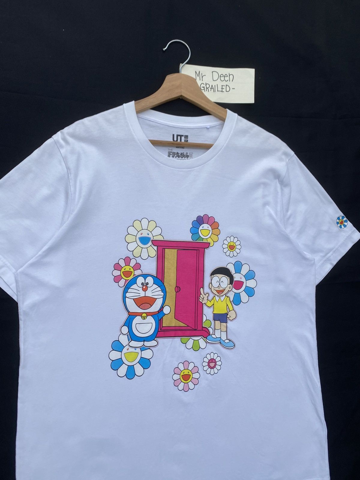 Takashi Murakami × Uniqlo Rare Uniqlo x Takashi Murakami Doraemon White Tshirt Size US XL / EU 56 / 4 - 6 Thumbnail