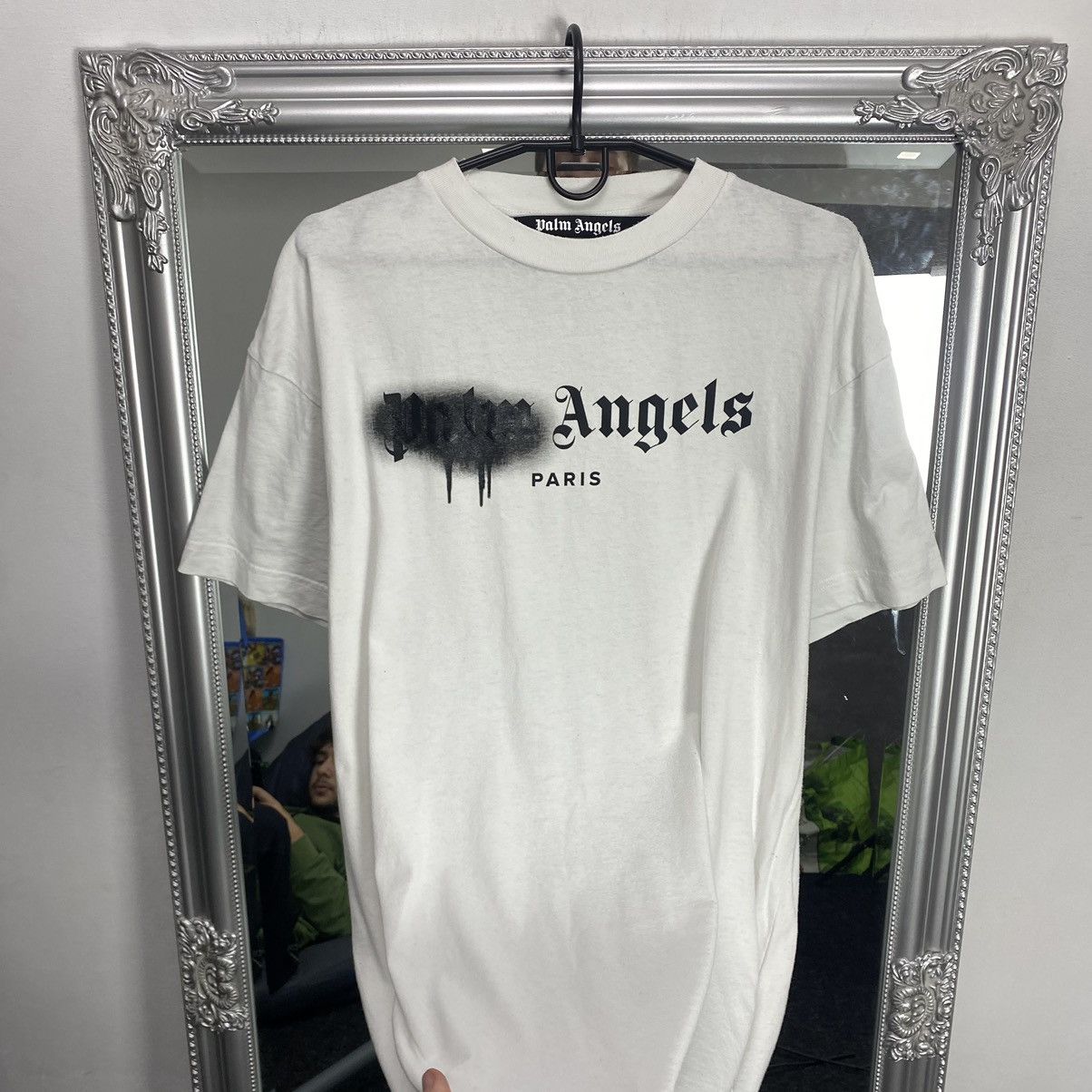 Palm Angels Palm Angels T-shirt Big Logo Paris Size US XL / EU 56 / 4 - 3 Thumbnail