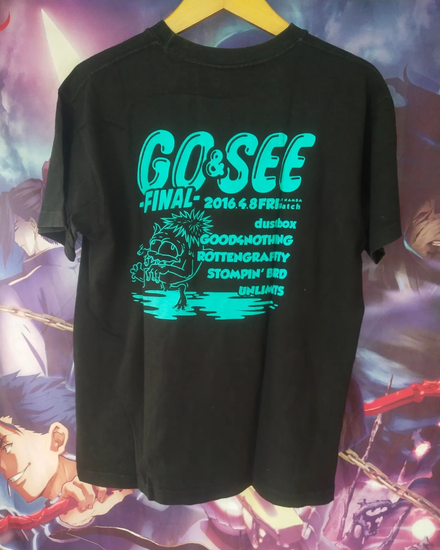Band Tees Go&See Final Concert Including Dustbox Event Band Tee Size US M / EU 48-50 / 2 - 3 Thumbnail