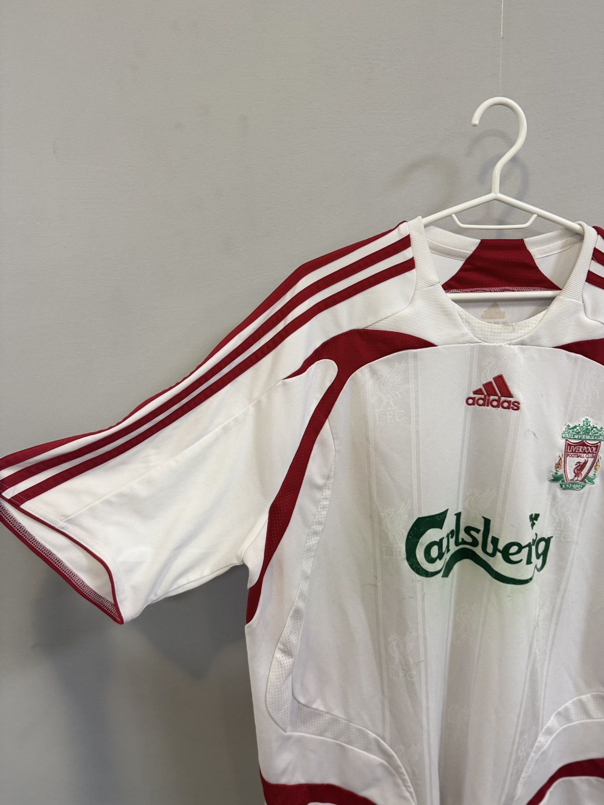 Adidas × Vintage #26 Carragher Liverpool 2007/08 football shirt Size US XL / EU 56 / 4 - 2 Thumbnail