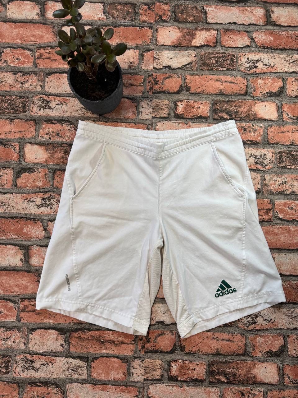 Adidas × Vintage 90’s ADIDAS THREE STRIPE BRAND RARE Y2K LOGO RETRO SHORT Size US 32 / EU 48 - 1 Thumbnail