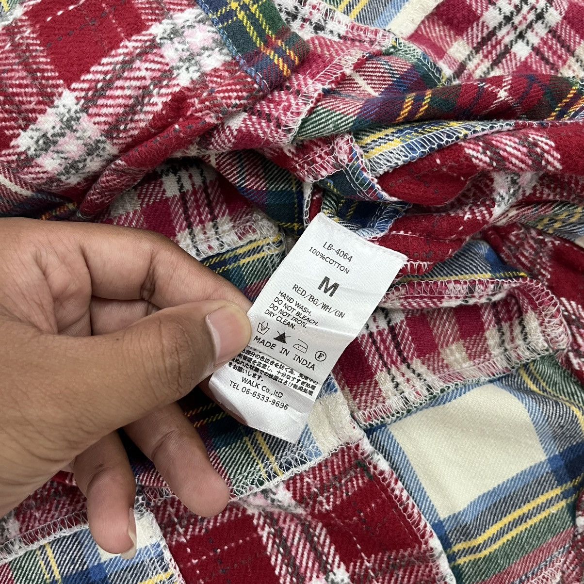 Japanese Brand 2000s Over Whelm Multicolor PatchWork Sashiko Kapital Style Size US M / EU 48-50 / 2 - 8 Thumbnail