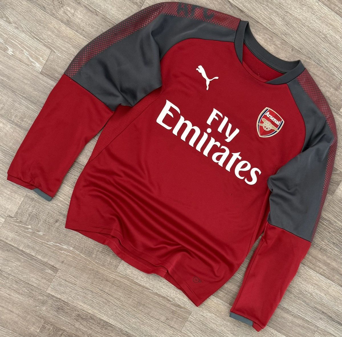 Puma PUMA ARSENAL Y2K TRACK SOCCER FOOTBALL BLOKECORE SWEATSHIRT Size US S / EU 44-46 / 1 - 6 Thumbnail