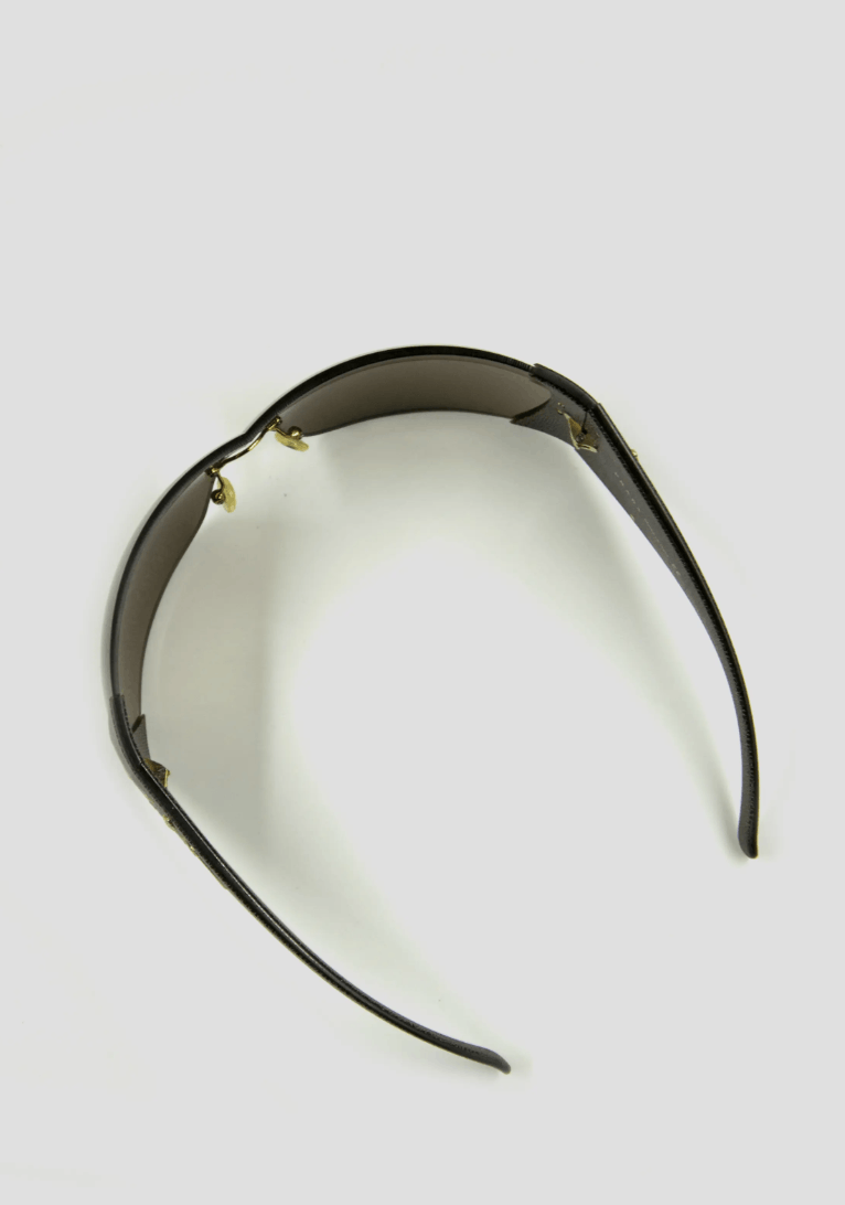Prada PRADA Sunglasses Flame 2004 Star Mask Fire Chrome Silver Size ONE SIZE - 8 Thumbnail