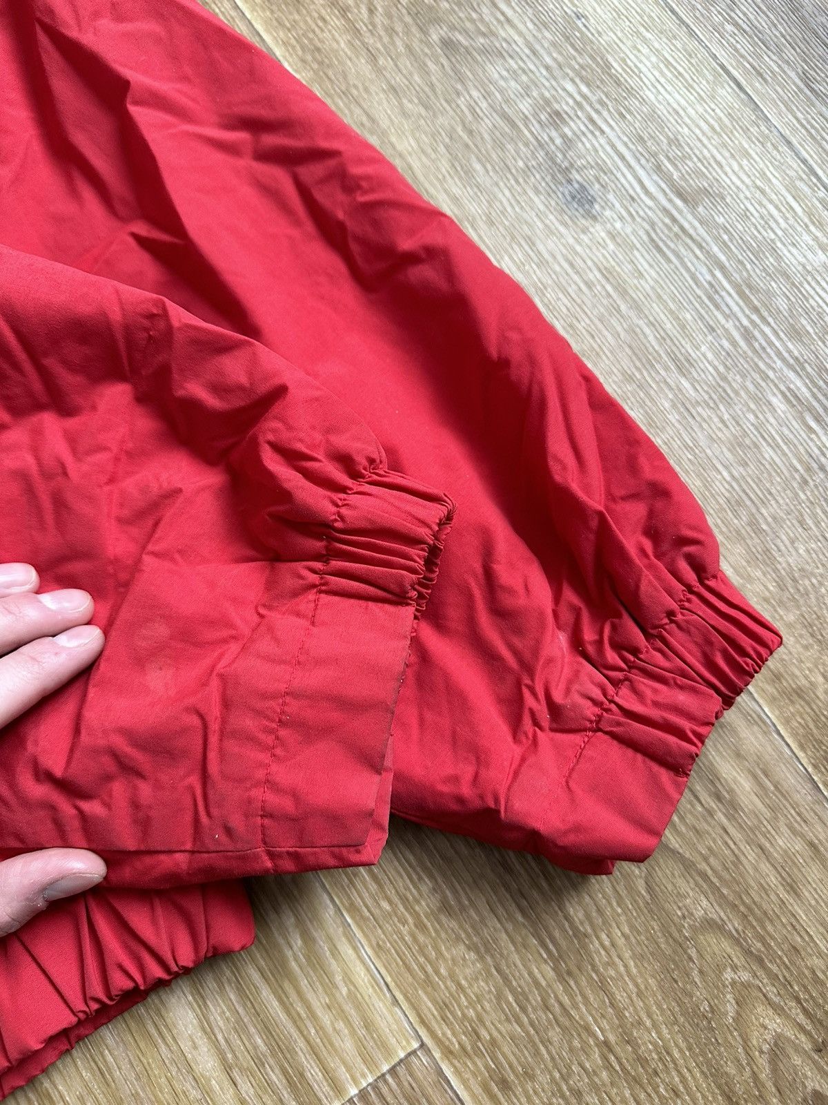 Eddie Bauer × Vintage Vintage Eddie Bauer Sherpa Lining Dirty Bomber Jacket Size US L / EU 52-54 / 3 - 7 Thumbnail