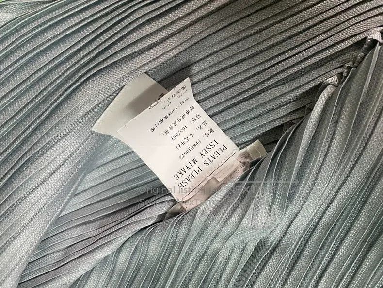 Issey Miyake Issey Miyake Haze Blue Ruched Coat Size L / US 10 / IT 46 - 4 Thumbnail
