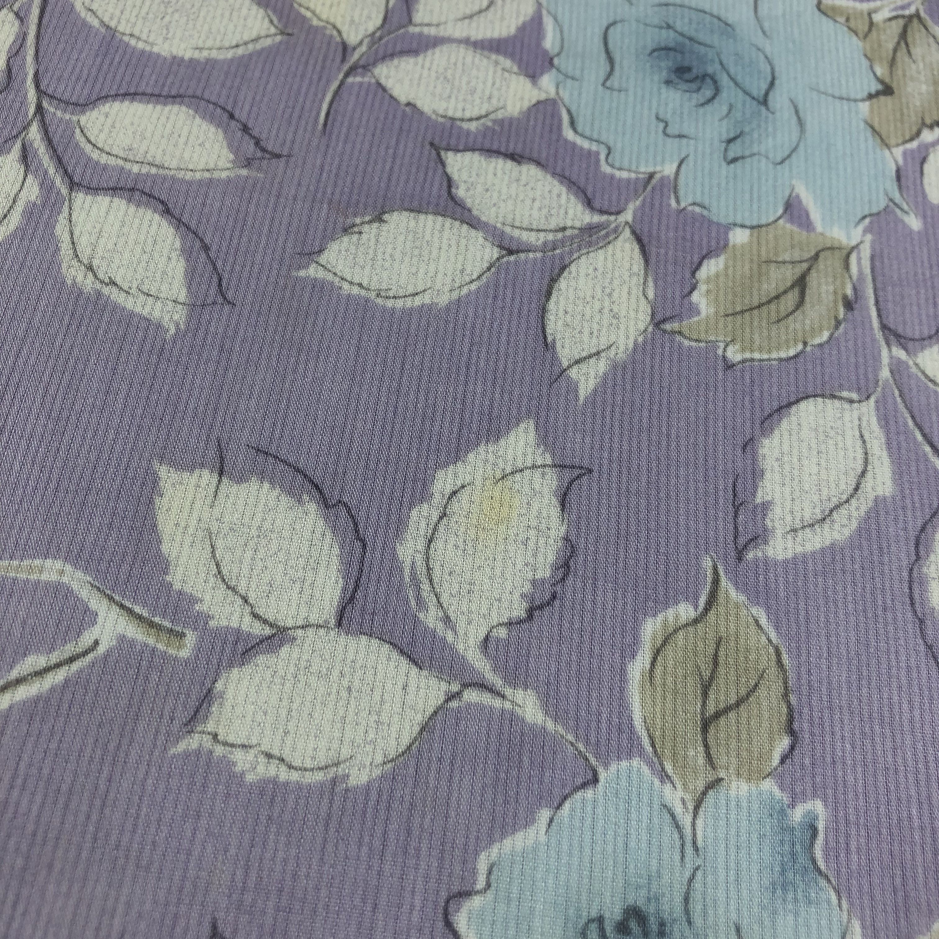 Lanvin × Vintage Lanvin Roses Handkerchief Neckerchief Bandana H2129 Size ONE SIZE - 9 Thumbnail