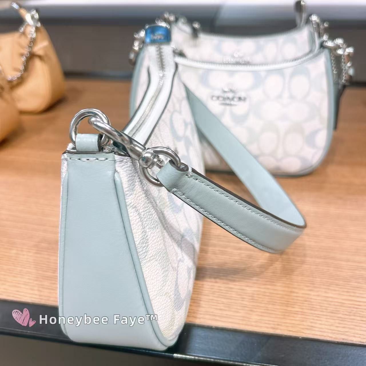 Coach Teri Mini Crossbody Bag In Pretty Signature Canvas CDW52 Size ONE SIZE - 5 Thumbnail