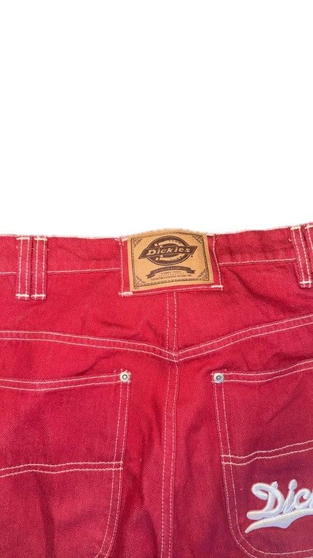 Dickies Dickies Red Jeans Size 26" / US 2 / IT 38 - 5 Thumbnail