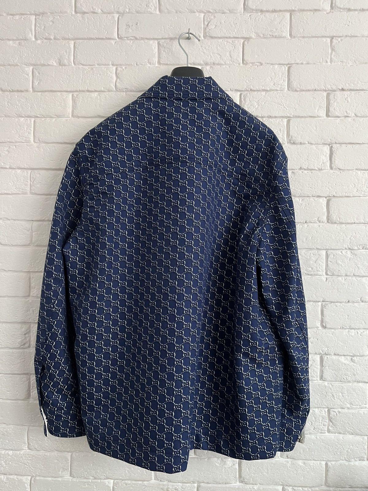 Gucci Gucci GG shadow-jacquard cotton jacket Size US M / EU 48-50 / 2 - 4 Thumbnail