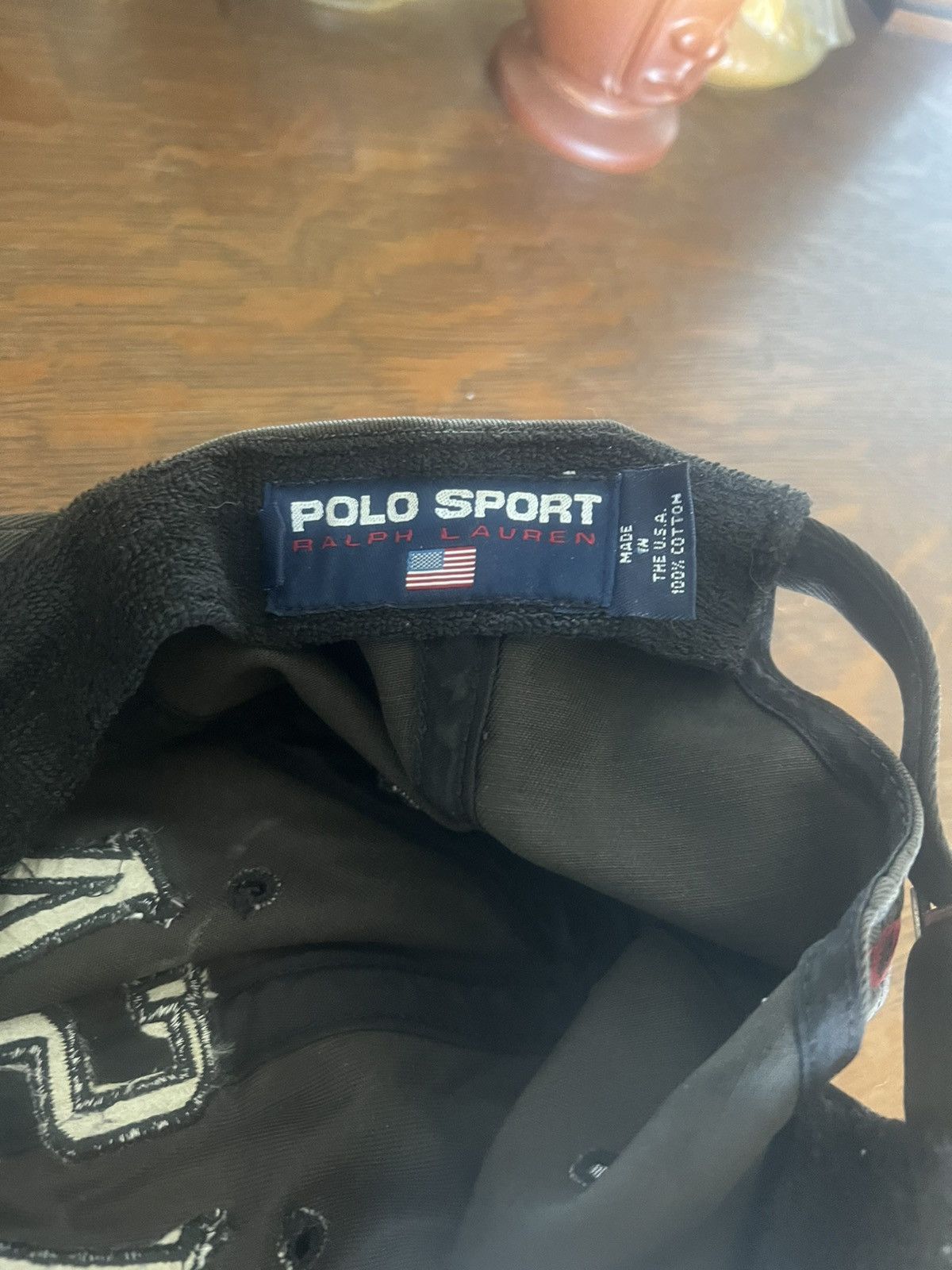 Polo Ralph Lauren × Vintage Vintage USA polo sport hat adjustable Size ONE SIZE - 3 Thumbnail