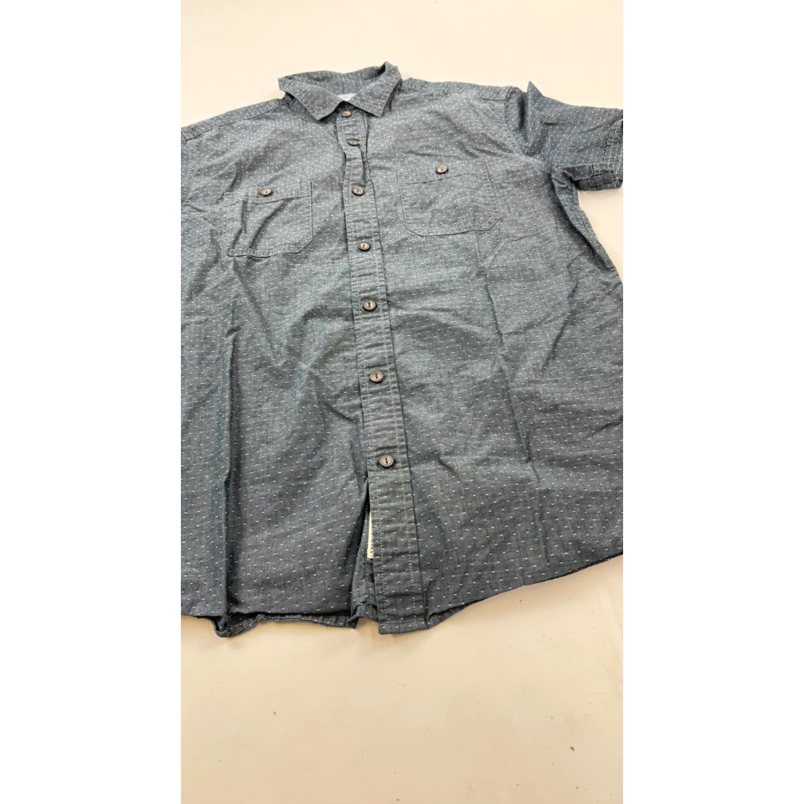 Grayers Grayers Shirt Mens M Blue Short Sleeve Button Front Pockets Casual Size US M / EU 48-50 / 2 - 2 Thumbnail