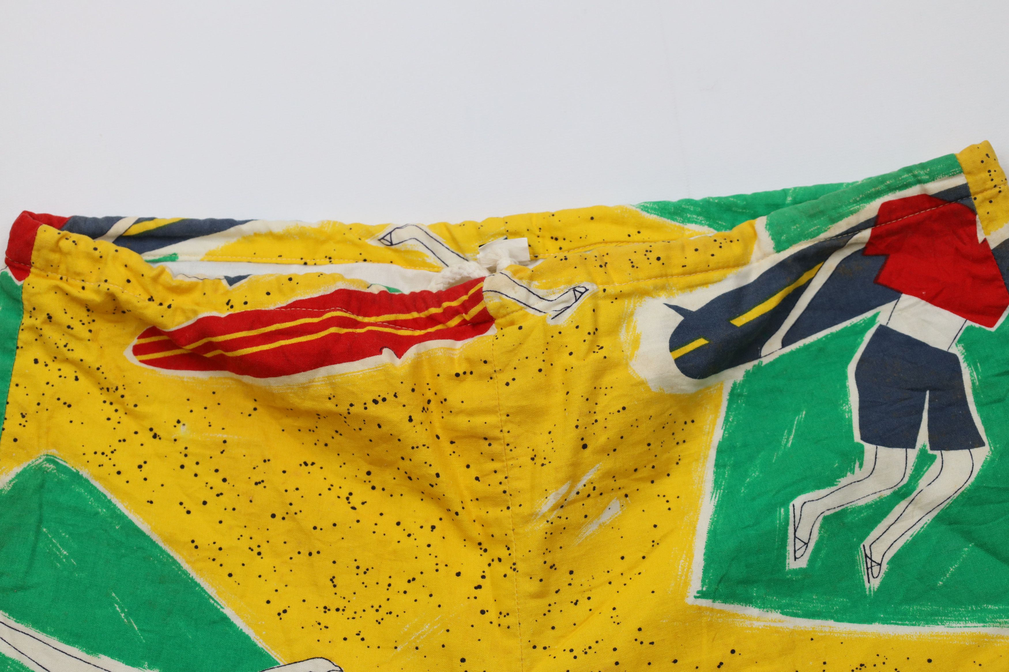 Vintage Vintage 70s Streetwear Beach Surfing Lined Shorts Trunks USA Size US 32 / EU 48 - 2 Thumbnail