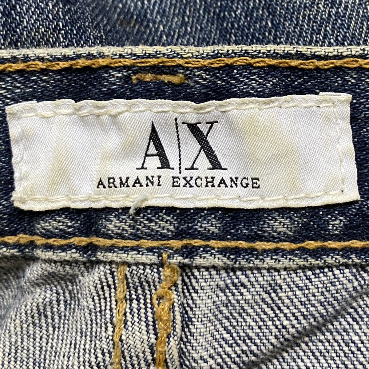 Armani Exchange Vintage Brand Armani Exchange Flared Jeans 2000s Size US 34 / EU 50 - 9 Thumbnail
