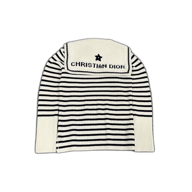 Dior Dior Striped Cashmere Wool Sweater Size M / US 6-8 / IT 42-44 - 1 Thumbnail