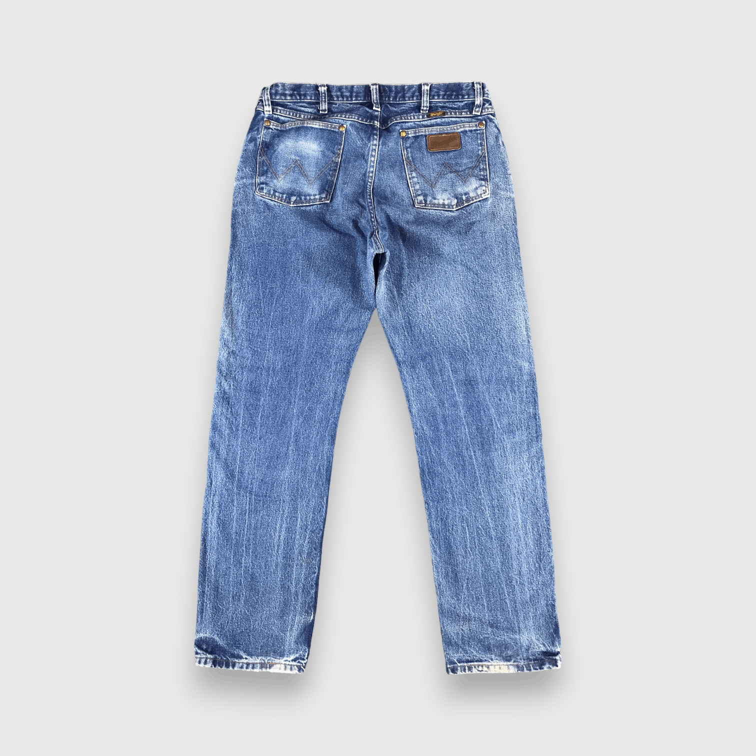 Vintage Vintage Blue Wash Wrangler Jeans-J2296 Size US 35 - 2 Thumbnail