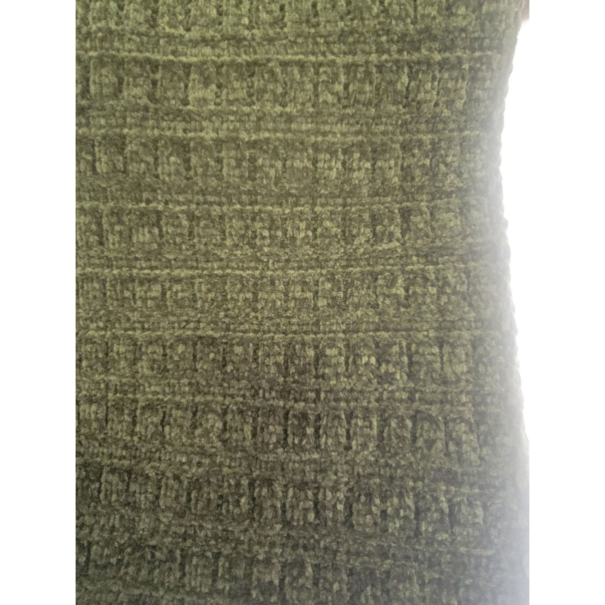 Other Olgy Green Knit Beanie & Scarf Set With Fleece Lining For Co Size ONE SIZE - 8 Thumbnail