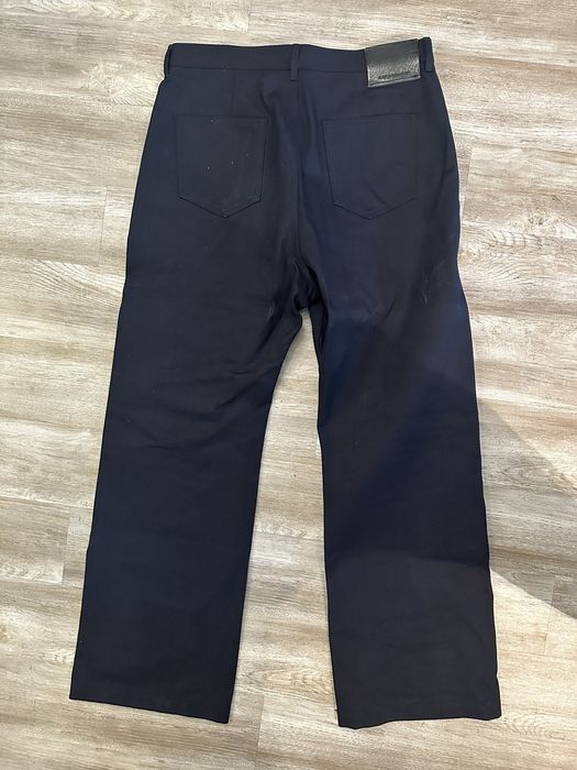 Rick Owens Rick Owens Geth Denim Jeans Navy Blue Indigo 36 | Grailed