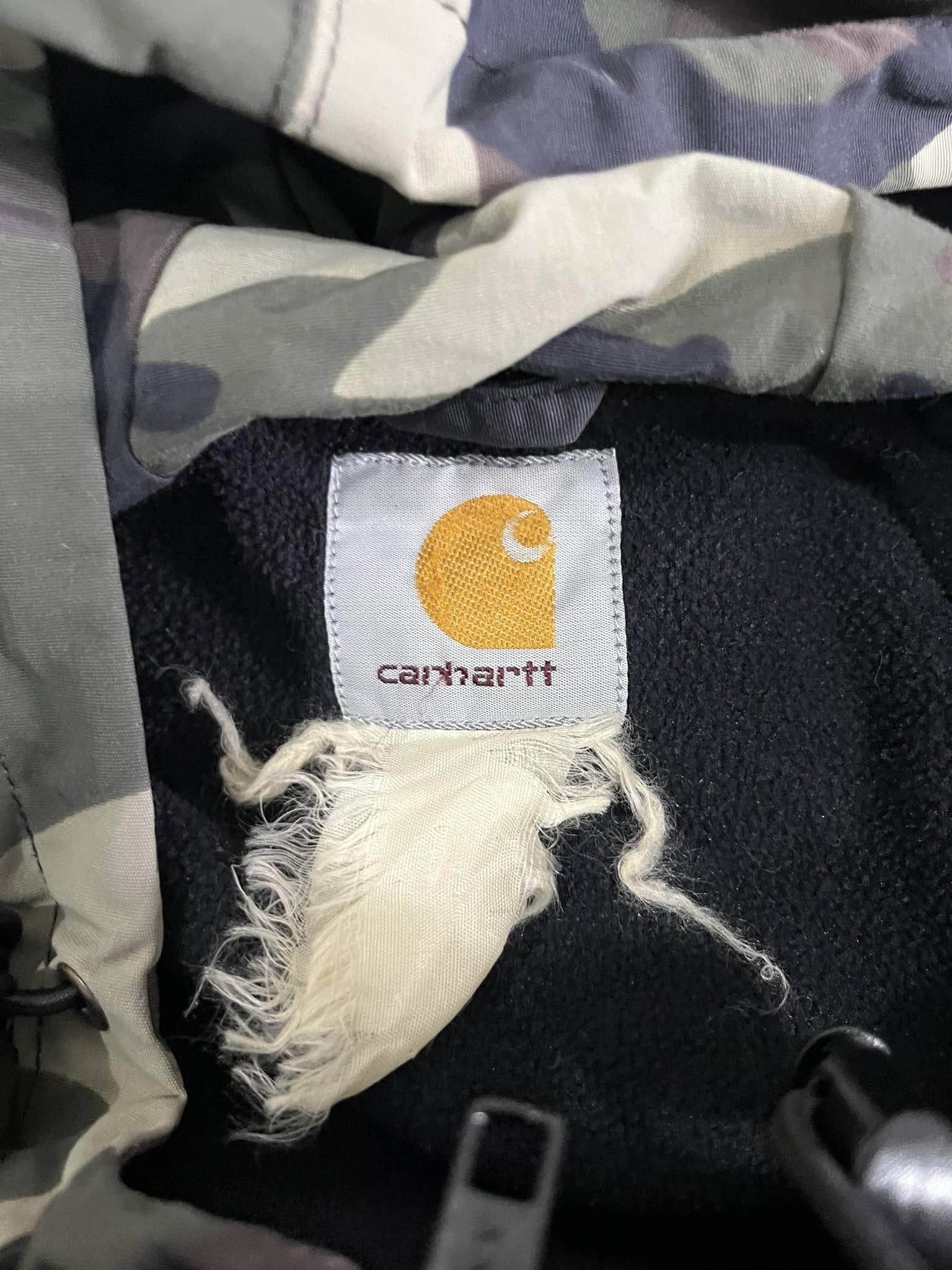 Carhartt OG Carhartt Camo Half Zip Pullover Jacket Size US XL / EU 56 / 4 - 6 Thumbnail