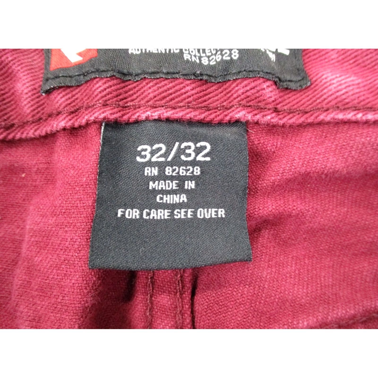 Southpole Southpole Jeans Mens 32 X 32 Red Denim Straight Grunge Faded Skater Distressed Size US 32 / EU 48 - 7 Thumbnail
