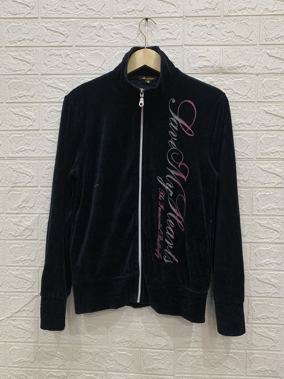 If Six Was Nine 2000s Macalester poem velvet tracktop japanese jacket Size US M / EU 48-50 / 2 - 3 Thumbnail